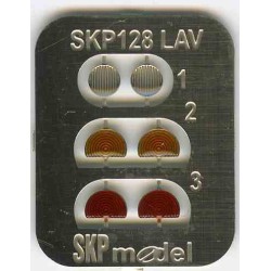 SKP 128 Lenses and taillights for Lav 25