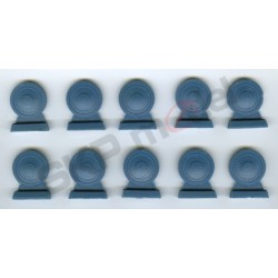 SKP 082 Wormed-out Wheels for Hetzer (early)