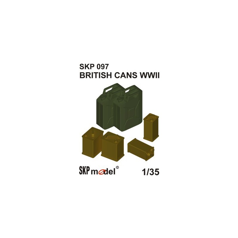 SKP 097 Britské kanystry WWII