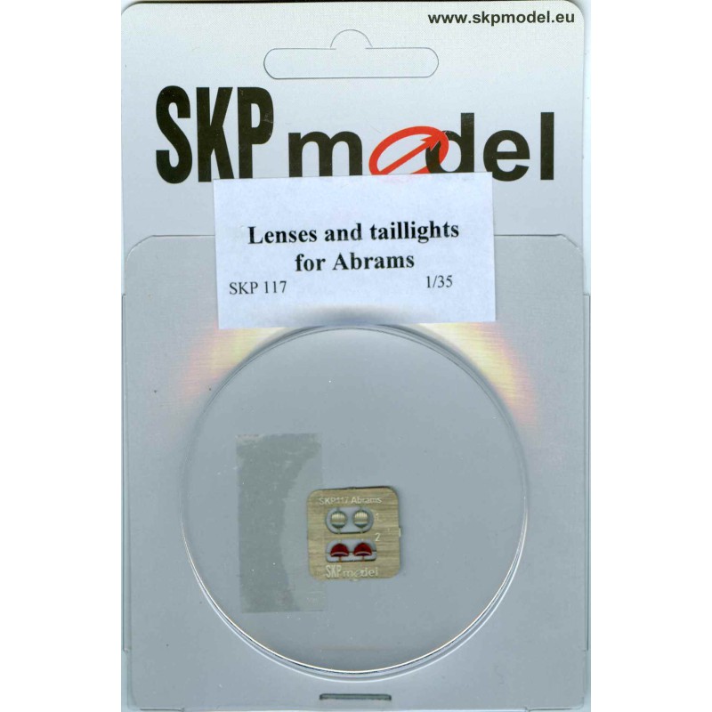SKP 117 Lenses and taillights for Abrams