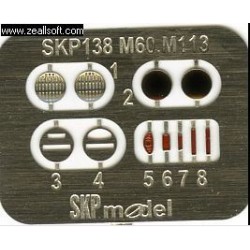 SKP 138 Lenses and Taillights for M113