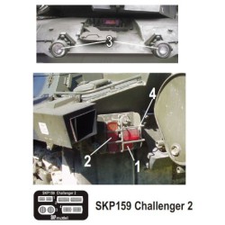 SKP 159 Světla a odrazky pro Challenger 2