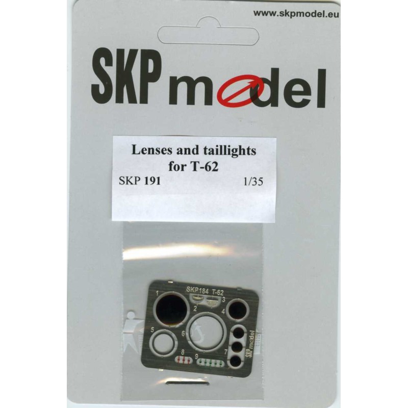 SKP 184 Lenses and Taillights for T-62