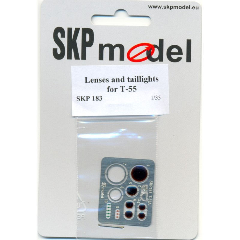 SKP 183 Lenses and Taillights for T-55