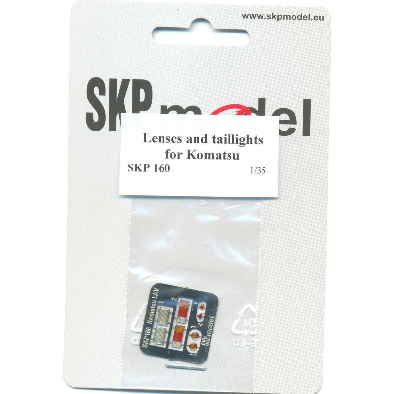 SKP 160 Lenses and Taillights for LAV Komatsu