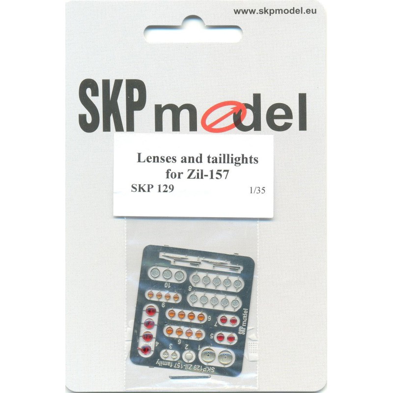 SKP 129 Lenses and taillights for Zil-157 family