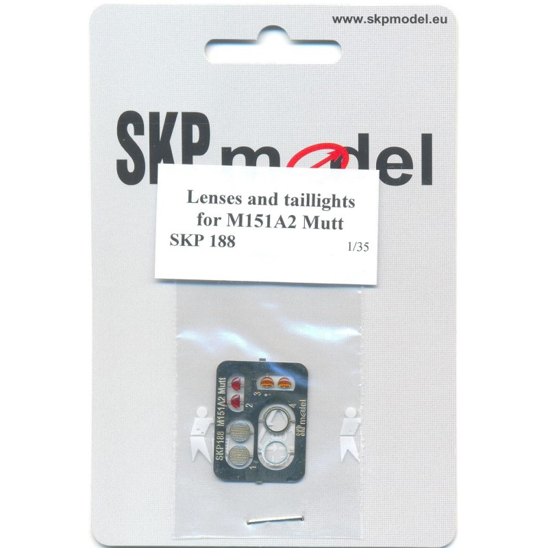 SKP 188 Lenses and Taillights for M151A2 Mutt