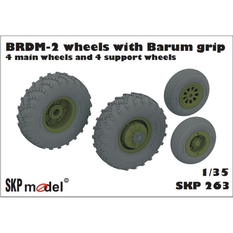 SKP 263 Wheels for BRDM-2