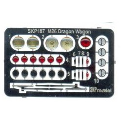 SKP 187 Lenses and Taillights for M26 Dragon Wagon