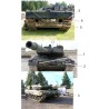 SKP 153 Světla a odrazky Leopard 2 A6