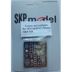 SKP 318 Lenses and taillights for M911 & M747 (Meng)