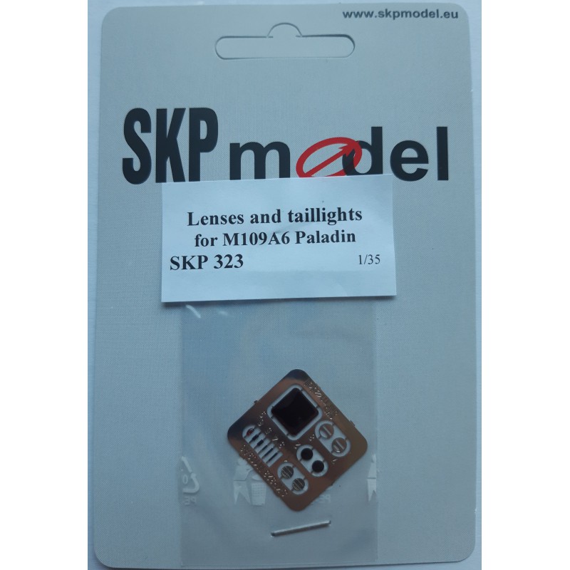 SKP 323 Lenses and taillights for M109A6 Paladin