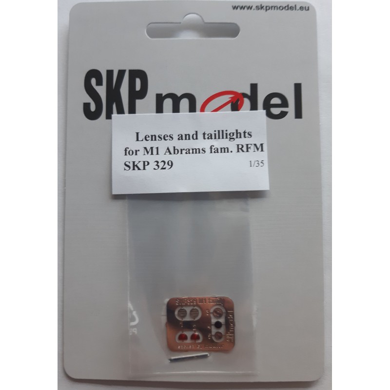 SKP 329 Lenses and taillights for M1 Abrams family RFM